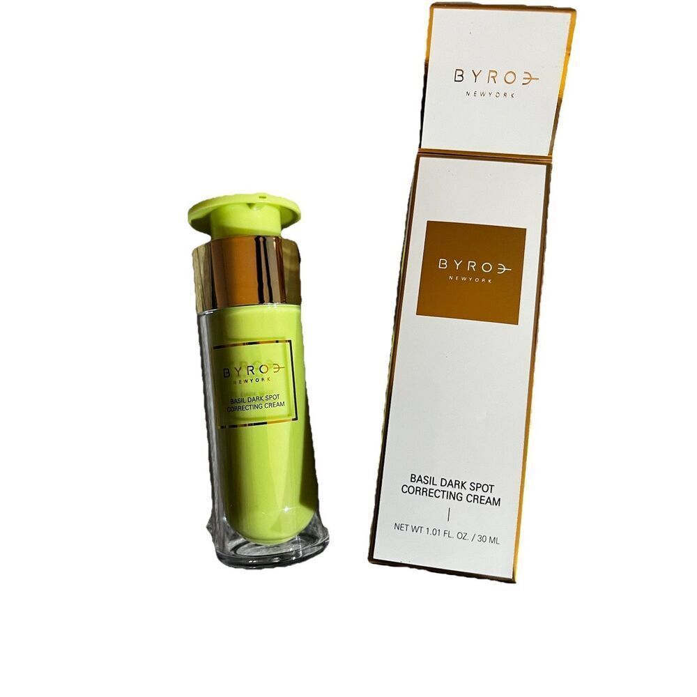 Byroe New York Basil Dark Spot Correcting Cream - Full Size 1 fl oz - New in Box